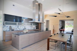 серый цвет в интерьере кухни 24.09.2019 №018 -gray interior- design-foto.ru