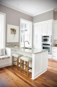 серый цвет в интерьере кухни 24.09.2019 №019 -gray interior- design-foto.ru
