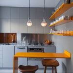серый цвет в интерьере кухни 24.09.2019 №033 -gray interior- design-foto.ru