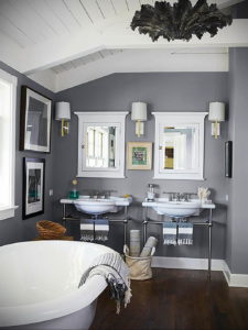 серый цвет стен в интерьере 24.09.2019 №002 -gray interior- design-foto.ru