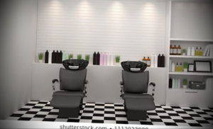 современный интерьер салона красот 23.09.2019 №007 -beauty salon interior- design-foto.ru