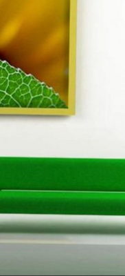 сочетание зеленого в интерьере 06.10.2019 №024 -green in the interior- design-foto.ru