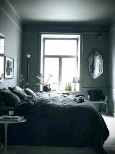 темно серый цвет в интерьере 24.09.2019 №014 -gray interior- design-foto.ru