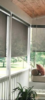 тканевые жалюзи в интерьере 19.09.2019 №035 — blinds zebra in the interior — design-foto.ru