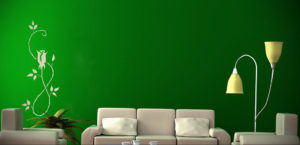 фото пример зеленого в интерьере 06.10.2019 №027 -green in the interior- design-foto.ru