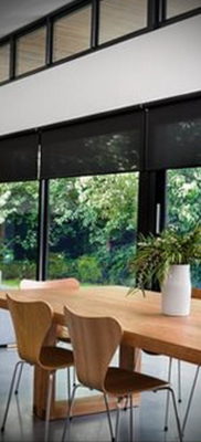 черные жалюзи в интерьере 19.09.2019 №021 — black blinds in the interior — design-foto.ru