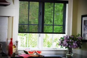 черные жалюзи в интерьере 19.09.2019 №031 - black blinds in the interior - design-foto.ru