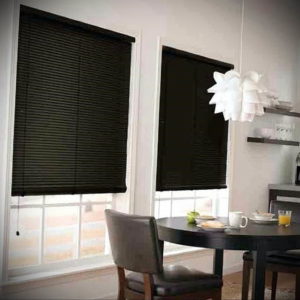 черные жалюзи в интерьере 19.09.2019 №038 - black blinds in the interior - design-foto.ru