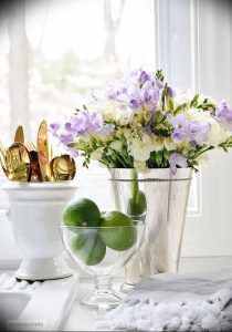 Фото Цветы в интерьере кухни от 26.09.2018 №026 - Flowers in the interior - design-foto.ru
