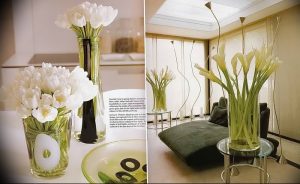 Фото Цветы в интерьере кухни от 26.09.2018 №046 - Flowers in the interior - design-foto.ru