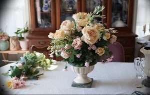 Фото Цветы в интерьере кухни от 26.09.2018 №162 - Flowers in the interior - design-foto.ru