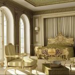 Luxury rococo bedroom