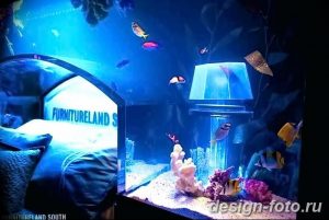 фото Аквариум в интерьере 28.11.2018 №040 - photo Aquarium in the interior - design-foto.ru