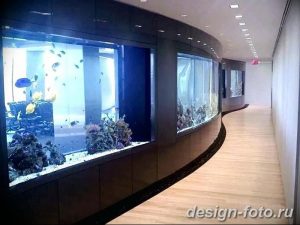 фото Аквариум в интерьере 28.11.2018 №081 - photo Aquarium in the interior - design-foto.ru