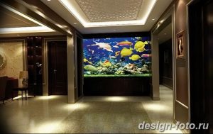 фото Аквариум в интерьере 28.11.2018 №163 - photo Aquarium in the interior - design-foto.ru