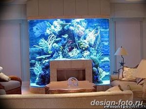 фото Аквариум в интерьере 28.11.2018 №166 - photo Aquarium in the interior - design-foto.ru