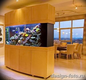 фото Аквариум в интерьере 28.11.2018 №208 - photo Aquarium in the interior - design-foto.ru