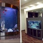 фото Аквариум в интерьере 28.11.2018 №210 - photo Aquarium in the interior - design-foto.ru