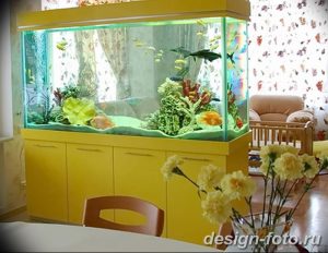 фото Аквариум в интерьере 28.11.2018 №265 - photo Aquarium in the interior - design-foto.ru