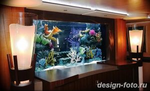 фото Аквариум в интерьере 28.11.2018 №318 - photo Aquarium in the interior - design-foto.ru