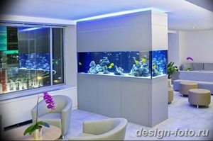 фото Аквариум в интерьере 28.11.2018 №449 - photo Aquarium in the interior - design-foto.ru