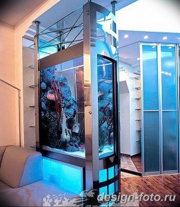 фото Аквариум в интерьере 28.11.2018 №484 - photo Aquarium in the interior - design-foto.ru