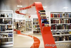 фото Интерьер библиотеки 28.11.2018 №049 - photo Library interior - design-foto.ru