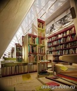 фото Интерьер библиотеки 28.11.2018 №055 - photo Library interior - design-foto.ru
