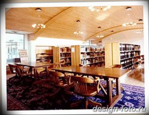 фото Интерьер библиотеки 28.11.2018 №069 - photo Library interior - design-foto.ru