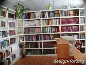 фото Интерьер библиотеки 28.11.2018 №075 - photo Library interior - design-foto.ru