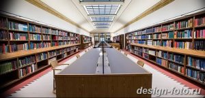 фото Интерьер библиотеки 28.11.2018 №078 - photo Library interior - design-foto.ru