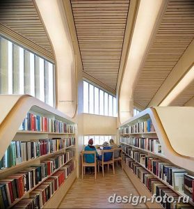 фото Интерьер библиотеки 28.11.2018 №126 - photo Library interior - design-foto.ru