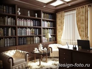 фото Интерьер библиотеки 28.11.2018 №200 - photo Library interior - design-foto.ru