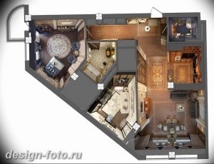 фото Интерьер квартиры в классическом стиле №161 - interior in classic - design-foto.ru