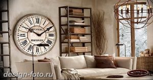 фото часы в интерьере 19.01.2019 №051 - photo clock in the interior - design-foto.ru