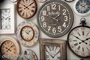 фото часы в интерьере 19.01.2019 №191 - photo clock in the interior - design-foto.ru