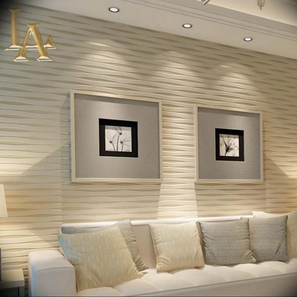 отделка стен в зале дизайн