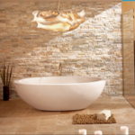 Фото бежевая ванна интерьер 14.08.2019 №006 - beige bathtub interior - design-foto.ru