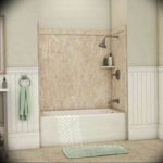 Фото бежевая ванна интерьер 14.08.2019 №008 - beige bathtub interior - design-foto.ru