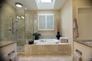 Фото бежевая ванна интерьер 14.08.2019 №011 - beige bathtub interior - design-foto.ru