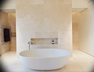 Фото бежевая ванна интерьер 14.08.2019 №012 - beige bathtub interior - design-foto.ru