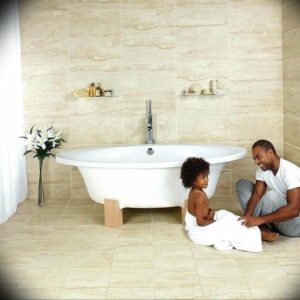 Фото бежевая ванна интерьер 14.08.2019 №014 - beige bathtub interior - design-foto.ru