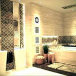 Фото бежевая ванна интерьер 14.08.2019 №017 - beige bathtub interior - design-foto.ru