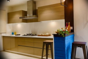 Фото бежевая кухня в интерьере 14.08.2019 №011 - beige kitchen in the inte - design-foto.ru