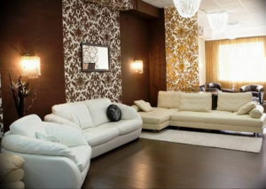 Фото бежевый диван в интерьере 14.08.2019 №013 - beige sofa in the interio - design-foto.ru