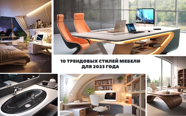 10 трендовых стилей мебели для 2023 года