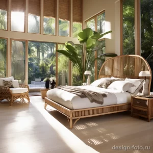 Bamboo bedroom furniture in a natural light setting be ad fd d de _1 071223 design-foto.ru