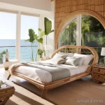 Bamboo bedroom furniture in a natural light setting be ad fd d de _1_2_3 071223 design-foto.ru