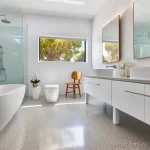 Bathroom with terrazzo flooring and modern fixtures bcfd fad dc eac 041223 design-foto.ru