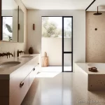 Bathroom with terrazzo flooring and modern fixtures bcfd fad dc eac _1_2 041223 design-foto.ru